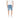 Jeckerson Light Blue Cotton Bermuda