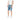 Jeckerson Light Blue Cotton Bermuda
