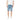 Jeckerson Light Blue Cotton Bermuda