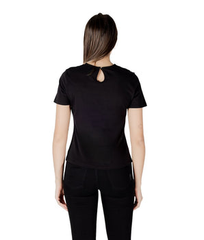 Morgan De Toi Black Cotton T-Shirt