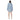 Morgan De Toi Blue Cotton Parka