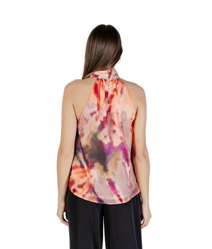 Morgan De Toi Pink Recycled Polyester Blouse