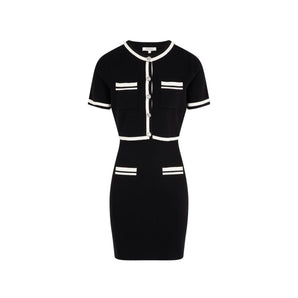 Morgan De Toi Black Viscose Short