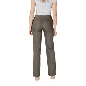 Morgan De Toi Green Cotton Pant