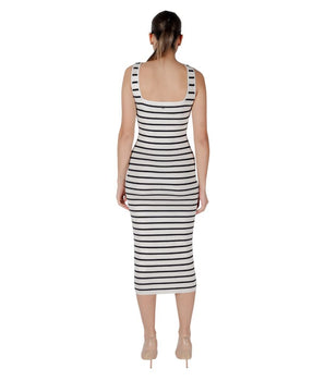 Morgan De Toi Beige Beige Viscose Dress