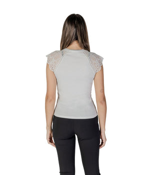 Morgan De Toi White Recycled Polyester Tank Top