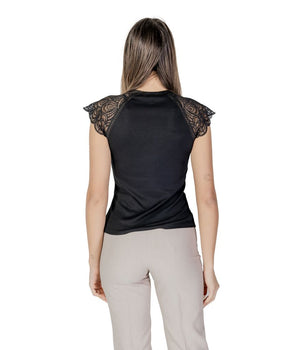 Morgan De Toi Black Recycled Polyester Tank Tops