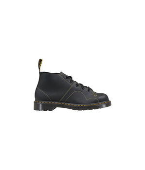 Dr. Martens Black Leather Lace-Up Boots