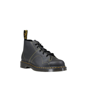 Dr. Martens Black Leather Lace-Up Boots