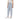 Desigual Light Blue Cotton Boyfriend Jean