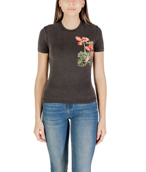 Desigual Black Cotton T-Shirt