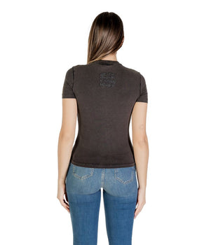 Desigual Black Cotton T-Shirt