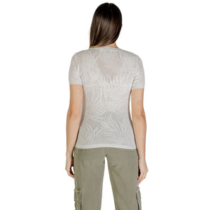 Desigual White Viscose T-Shirt