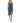 Desigual Blue Cotton Long Dress