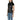 Blauer Black Polyamide Sleveless Jacket