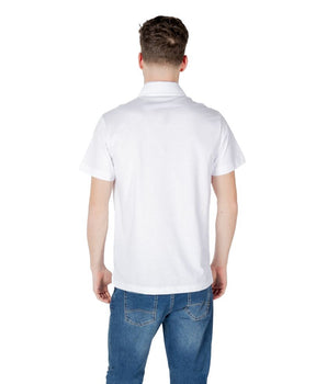 Emporio Armani Underwear White Cotton Polo Shirt
