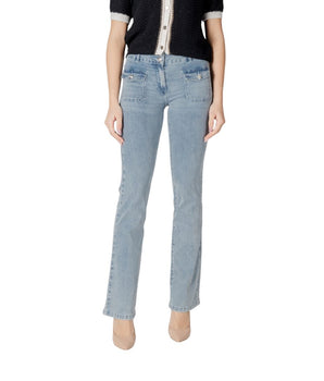 Morgan De Toi Blue Cotton Slim Fit Jean