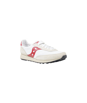 Saucony White Leather Athletic Sneakers