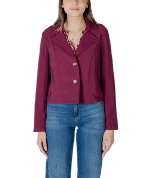 Street One Purple Viscose Parka