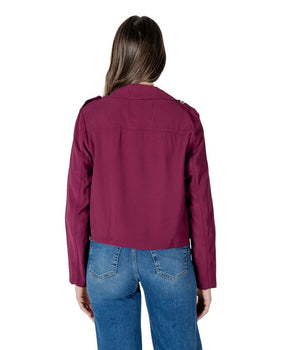 Street One Purple Viscose Parka