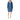ICHI Blue Cotton Short