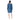 ICHI Blue Cotton Short