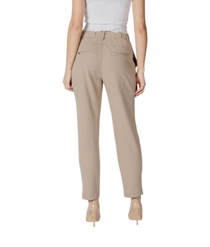 Street One Beige Viscose Pant