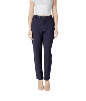 Street One Blue Viscose Pant