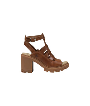 Timberland Beige Leather Strap-On Sandals