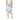 ICHI White Viscose Skirt