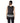 ICHI Black Cotton Tank Tops