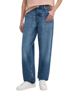 Calvin Klein Jeans Blue Cotton Mom Jeans