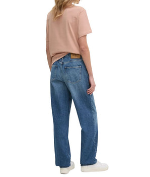Calvin Klein Jeans Blue Cotton Mom Jeans