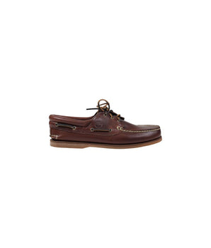 Timberland Brown Leather Slip-On Loafers