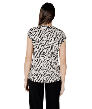 Street One Cream Cotton T-Shirt