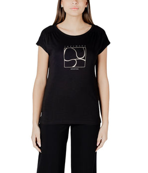 Street One Black Cotton T-Shirt