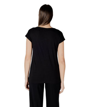 Street One Black Cotton T-Shirt