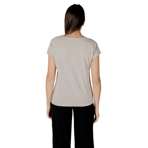 Street One Beige Polyester T-Shirt