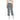 ICHI Blue Viscose Cropped Pant