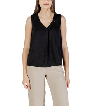 Only Black Recycled Polyester Tank Top