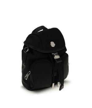 Moncler Black Calf Leather Bos Taurus Backpack