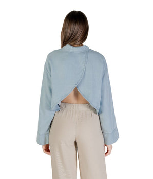 Only Light Blue Lyocell Blouse