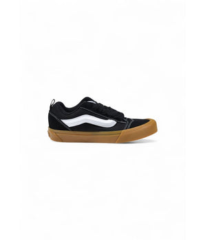 Vans Black Suede Leather Low Top Sneakers
