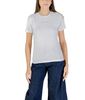 Only Orange Cotton T-Shirt