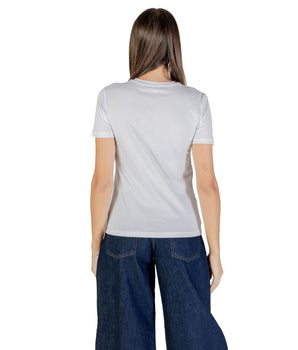 Only Orange Cotton T-Shirt