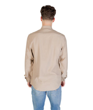 Antony Morato Beige Viscose Shirt