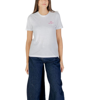 Only Pink Cotton T-Shirt