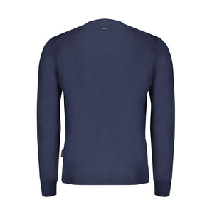 Napapijri Blue Cotton Sweater