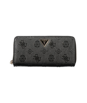 Guess Jeans Black Polyethylene Women Wallet