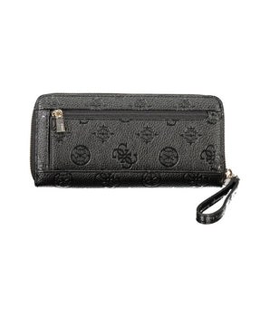 Guess Jeans Black Polyethylene Women Wallet
